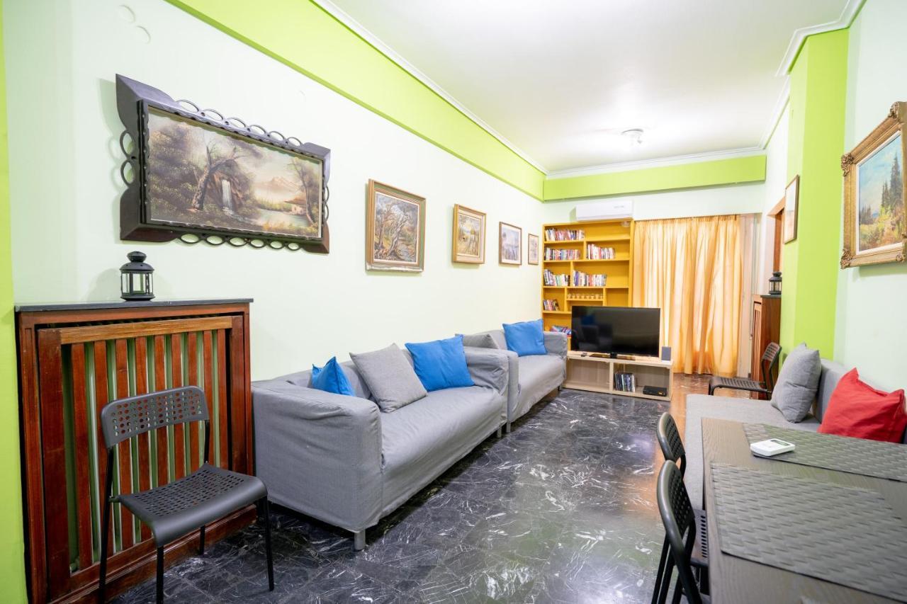Ampelokipi Metro St. 2 Bedrooms 6 Pers. Apartment Athens Ngoại thất bức ảnh