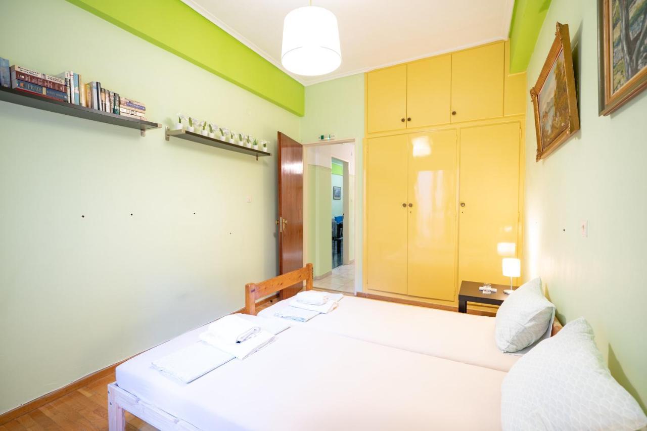 Ampelokipi Metro St. 2 Bedrooms 6 Pers. Apartment Athens Ngoại thất bức ảnh